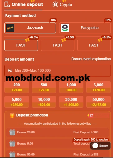 FE786Win Game APK Deposit.