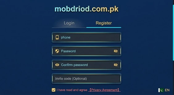 Jeeto786 Game Register