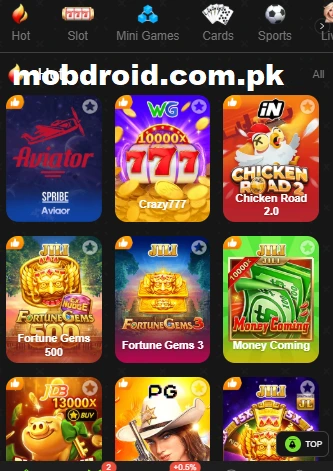 XD777 Game APK Available games
