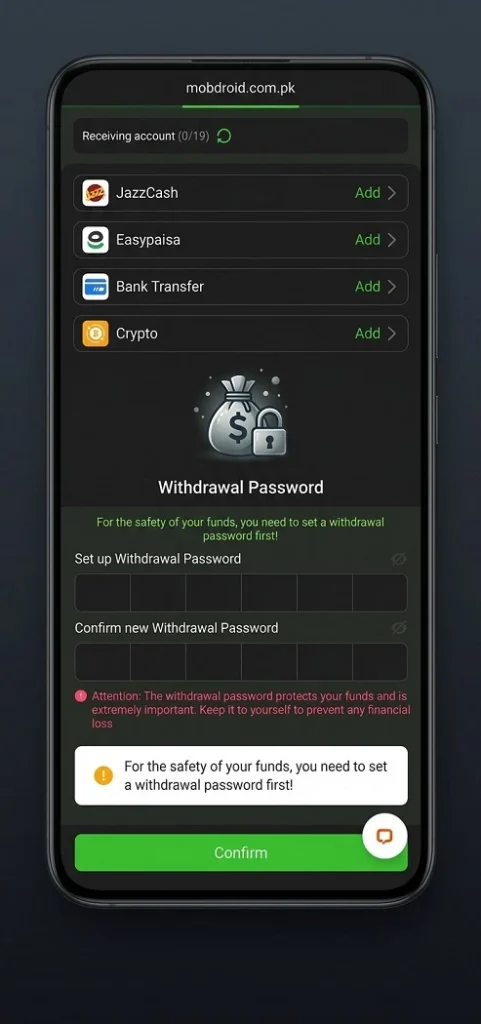 LG999.bet APK Withdraw center